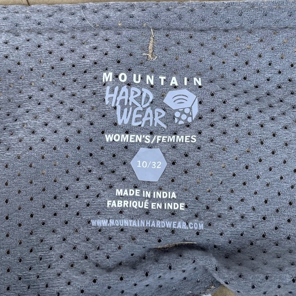 Mountain Hardware Yuma Convertible Pants, Tan, 10 - Picture 6 of 7